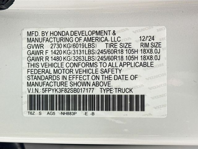 2026 Honda Ridgeline Black Edition - Photo 43