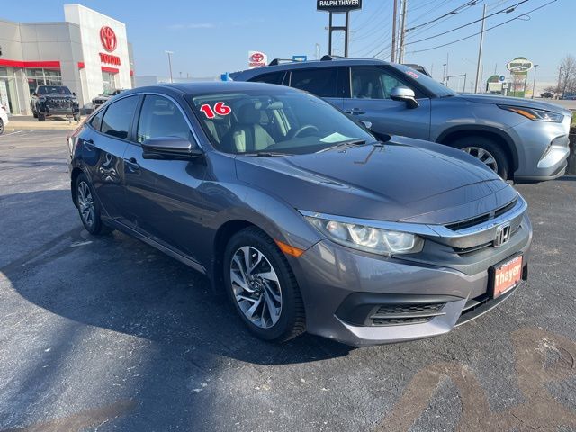 used 2016 Honda Civic EX 4D Sedan