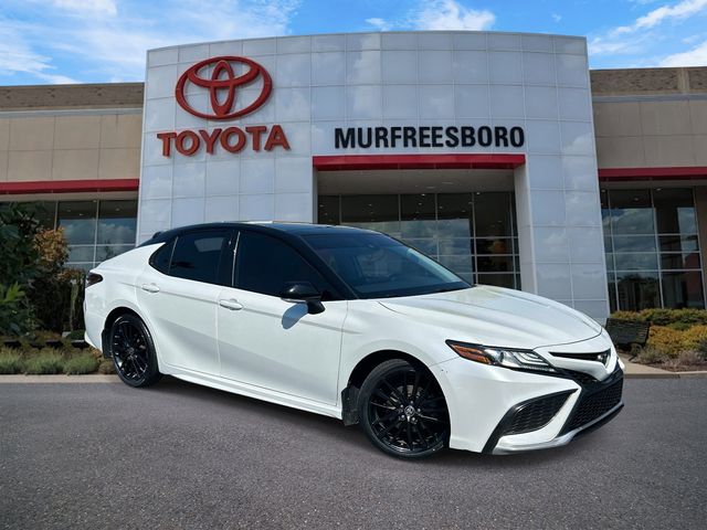 Midnight Black Metallic 2021 Toyota Camry XSE FWD Sedan Front-Wheel Drive 8-Speed Automatic