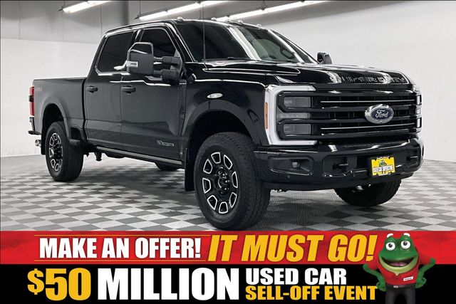 Agate Black Metallic 2026 Ford F-250 Super Duty Pickup Truck Four-Wheel Drive 10-Speed Automatic