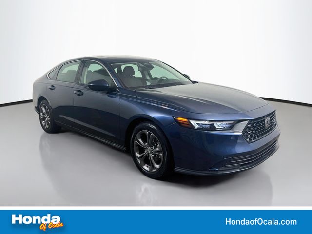 Black 2024 Honda Accord Sedan Front-Wheel Drive Continuously Variable Transmission