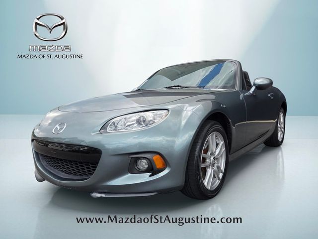 Gray 2013 Mazda MX-5 Miata Convertible Rear-Wheel Drive 