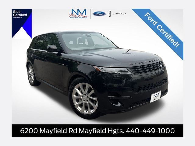 Santorini Black Metallic 2025 Land Rover Range Rover Sport SUV / Crossover All-Wheel Drive 8-Speed Automatic