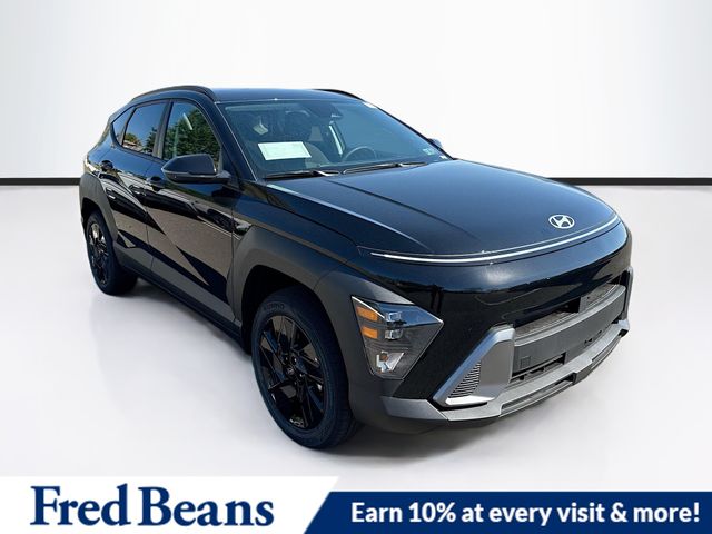 Abyss Black Pearl 2026 Hyundai Kona SEL Sport AWD SUV / Crossover All-Wheel Drive Continuously Variable Transmission