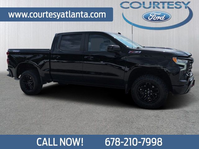 Black 2022 Chevrolet Silverado 1500 Pickup Truck Four-Wheel Drive 8-Speed Automatic