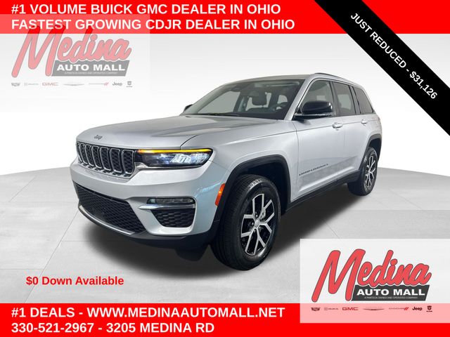 Silver Zynith 2024 Jeep Grand Cherokee SUV / Crossover Four-Wheel Drive 8-Speed Automatic