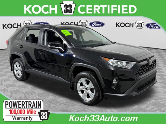 Midnight Black Metallic 2020 Toyota RAV4 SUV / Crossover All-Wheel Drive 8-Speed Automatic