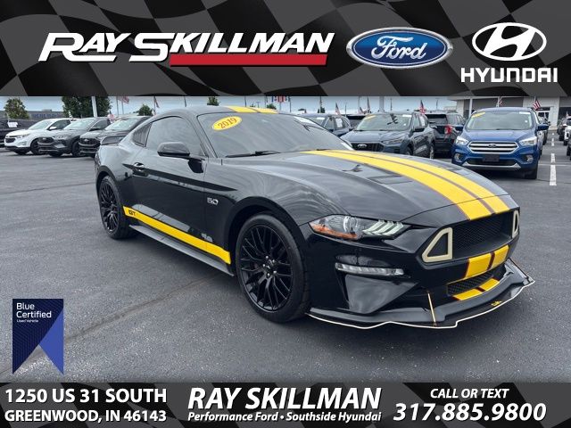 Shadow Black 2019 Ford Mustang GT Coupe RWD Coupe Rear-Wheel Drive 6-Speed Manual