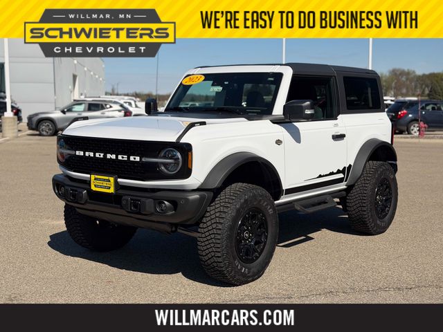 Oxford White 2023 Ford Bronco Wildtrak Advanced 2-Door 4WD SUV / Crossover Four-Wheel Drive Automatic