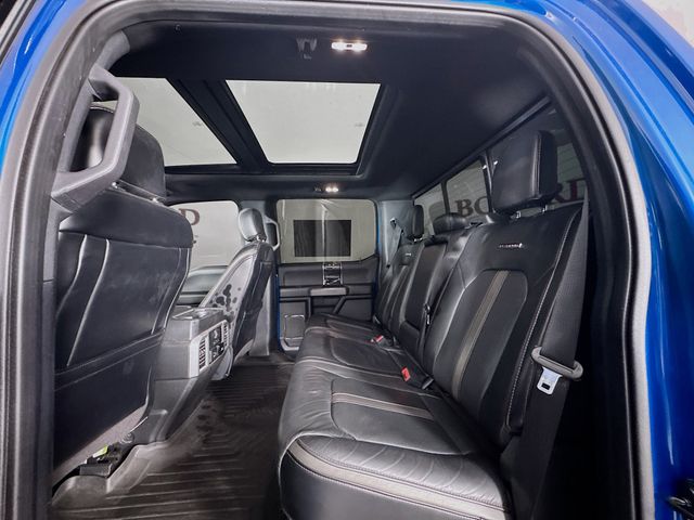 2020 Blue Ford Super Duty F-250 SRW Platinum 4X4 Truck