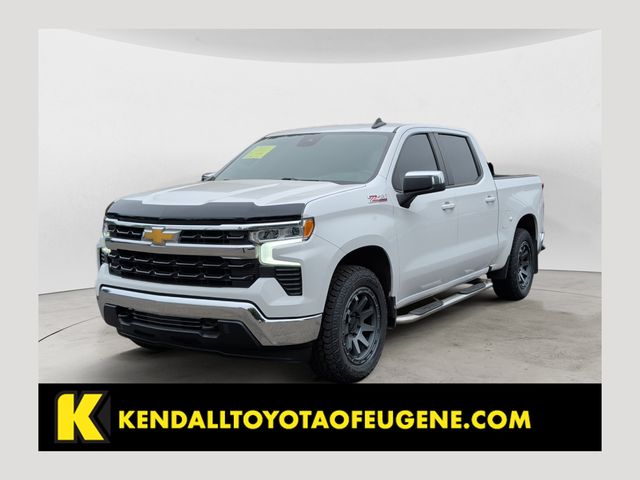 Summit White 2022 Chevrolet Silverado 1500 Pickup Truck Four-Wheel Drive Automatic
