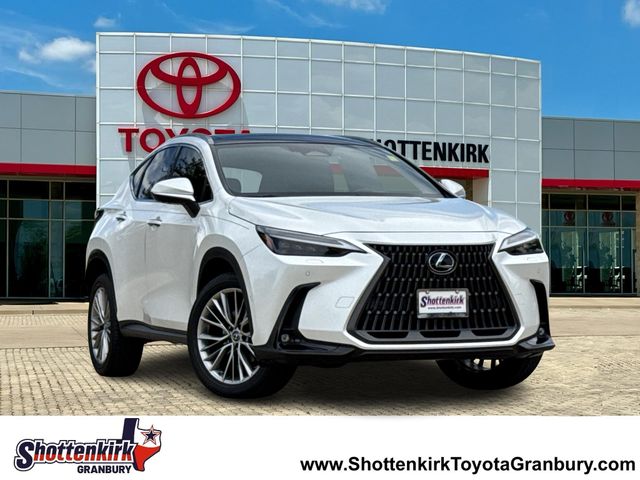 Eminent White Pearl 2022 Lexus NX Hybrid 350h Luxury AWD SUV / Crossover All-Wheel Drive Continuously Variable Transmission