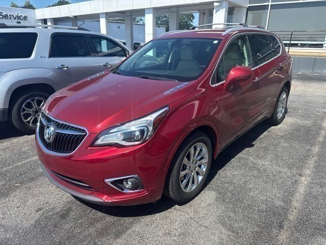 Chili Red Metallic 2019 Buick Envision SUV / Crossover Front-Wheel Drive 6-Speed Automatic