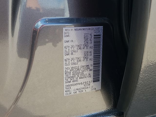 New 2026 Nissan Frontier Truck