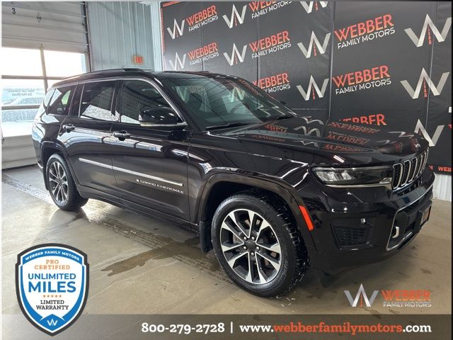 Ember Pearlcoat 2023 Jeep Grand Cherokee L Overland 4WD SUV / Crossover Four-Wheel Drive 8-Speed Automatic