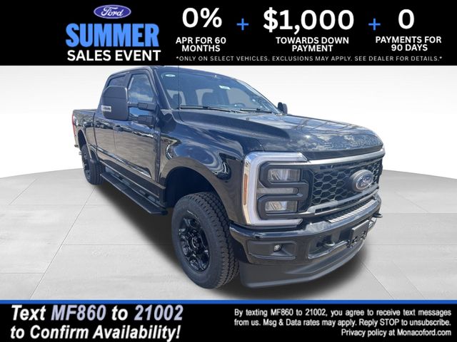 Black Metallic 2026 Ford F-250 Super Duty Pickup Truck Four-Wheel Drive Automatic