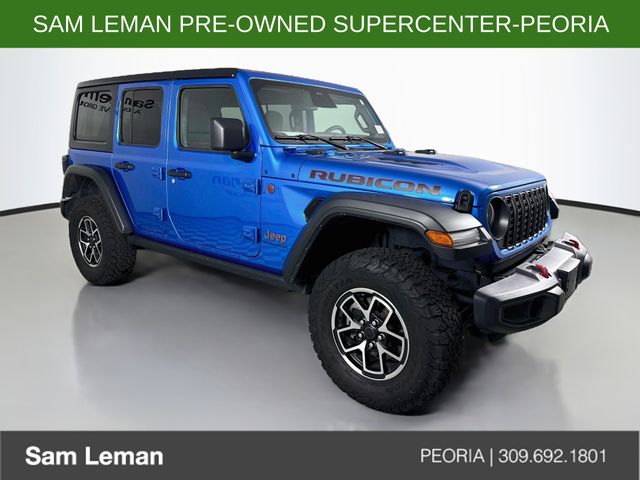 Hydro Blue Pearl Coat 2025 Jeep Wrangler SUV / Crossover Four-Wheel Drive 8-Speed Automatic