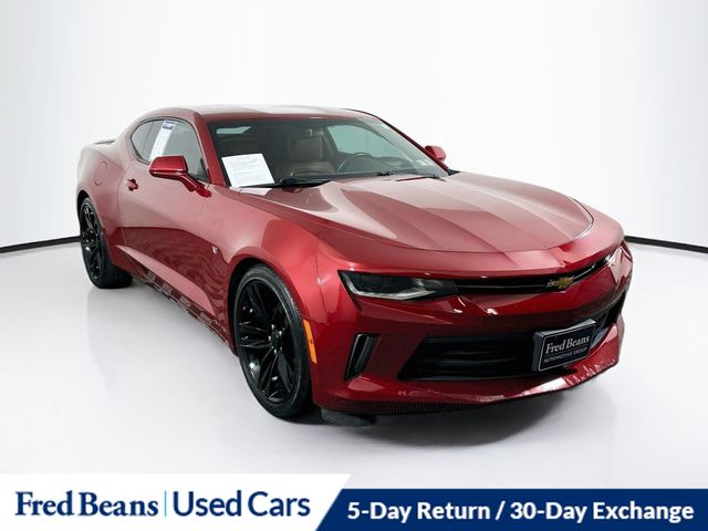 Garnet Red Tintcoat 2016 Chevrolet Camaro Coupe Rear-Wheel Drive 8-Speed Automatic