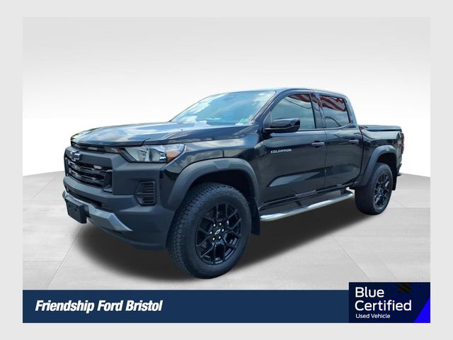 Black 2023 Chevrolet Colorado Pickup Truck Four-Wheel Drive 8-Speed Automatic