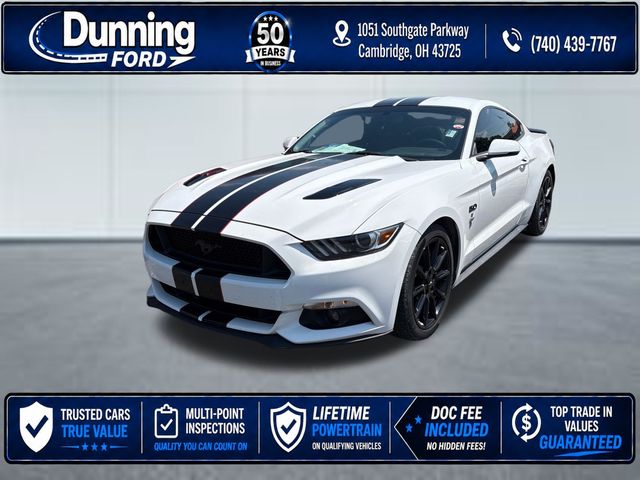 Oxford White 2016 Ford Mustang GT Premium Coupe RWD Coupe Rear-Wheel Drive 6-Speed Manual