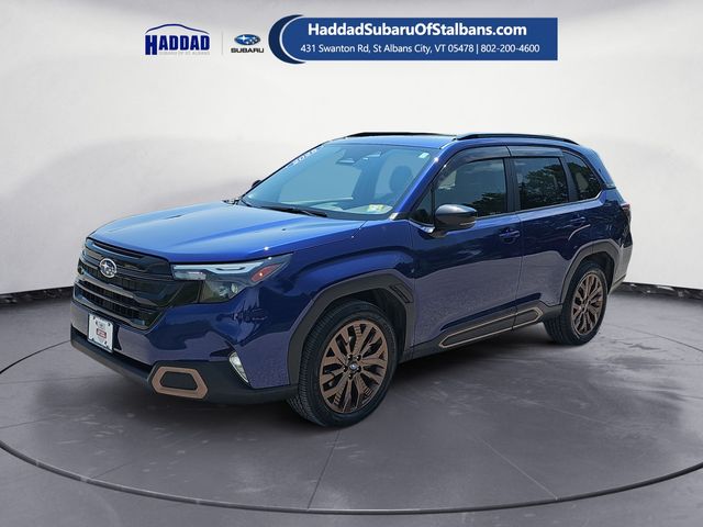 Sapphire Blue Pearl 2025 Subaru Forester SUV / Crossover All-Wheel Drive Continuously Variable Transmission