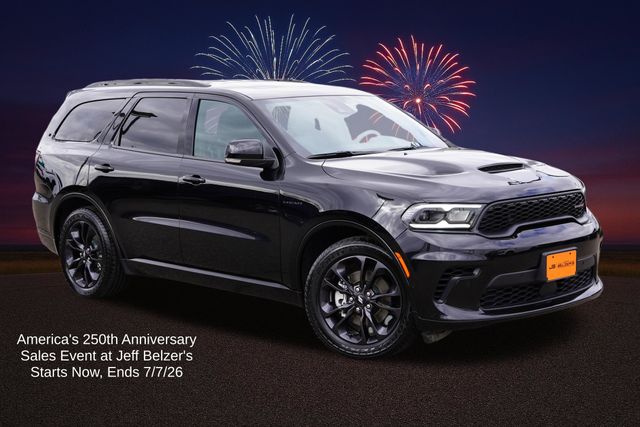 DB Black Clearcoat 2025 Dodge Durango SUV / Crossover All-Wheel Drive 8-Speed Automatic