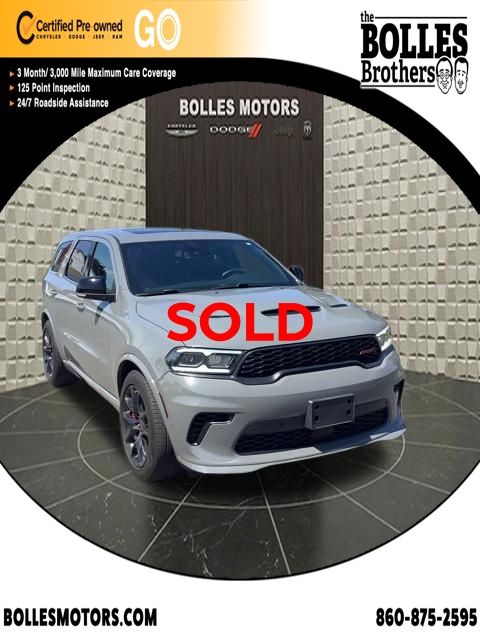 Destroyer Gray Clearcoat 2023 Dodge Durango SUV / Crossover All-Wheel Drive 8-Speed Automatic