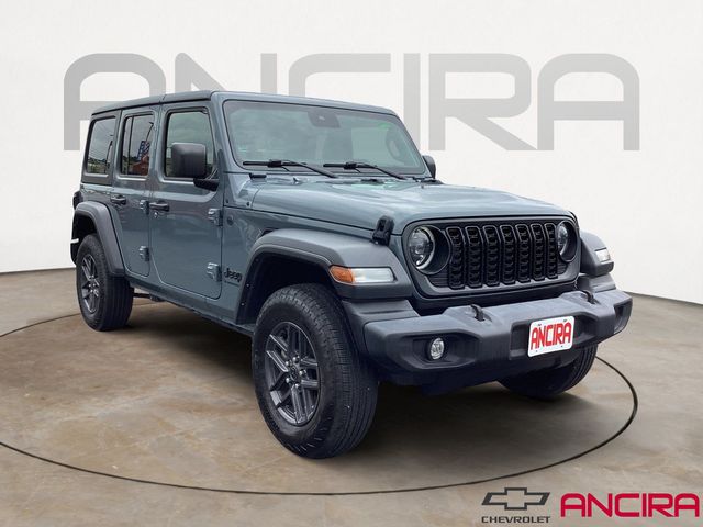 Anvil Clear Coat 2024 Jeep Wrangler SUV / Crossover Four-Wheel Drive 8-Speed Automatic