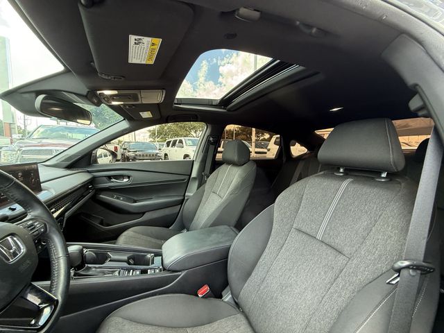 2024 Honda Accord Hybrid Sport White at DeMontrond Gulf Freeway