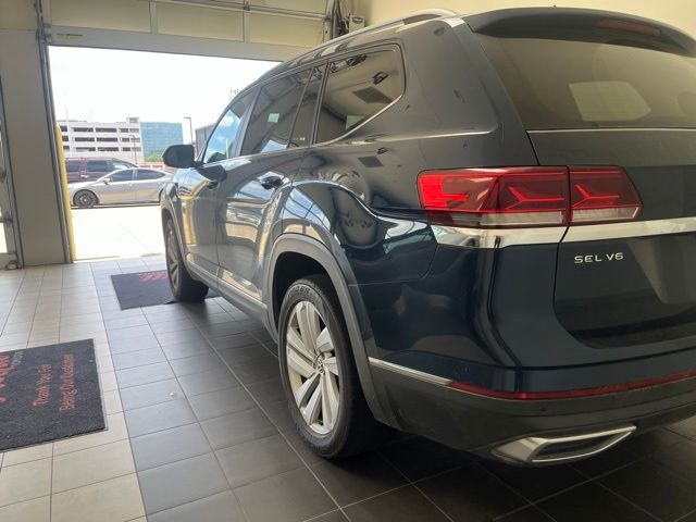 2021 Volkswagen Atlas SEL Blue at DeMontrond Auto Country