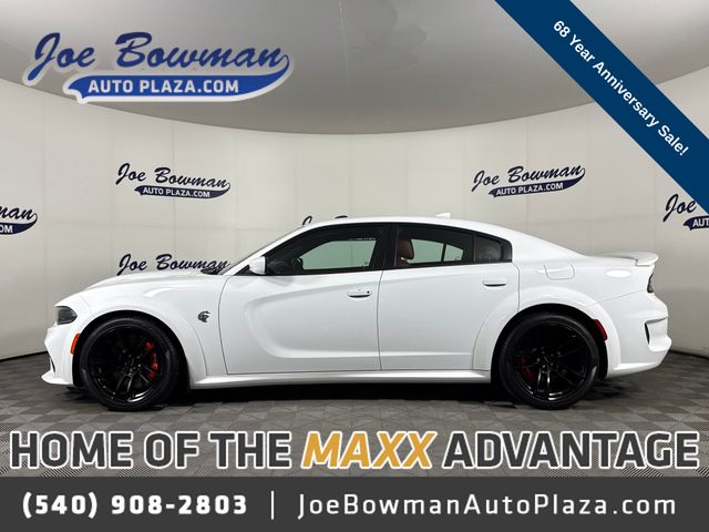 White Knuckle Clearcoat 2022 Dodge Charger SRT Hellcat Widebody RWD Sedan Rear-Wheel Drive 8-Speed Automatic