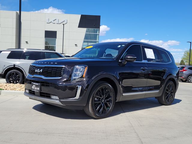 Black Copper 2022 Kia Telluride SX AWD SUV / Crossover All-Wheel Drive 8-Speed Automatic