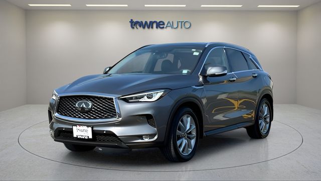 Gray (Graphite Shadow) 2022 INFINITI QX50 Essential AWD SUV / Crossover All-Wheel Drive Continuously Variable Transmission