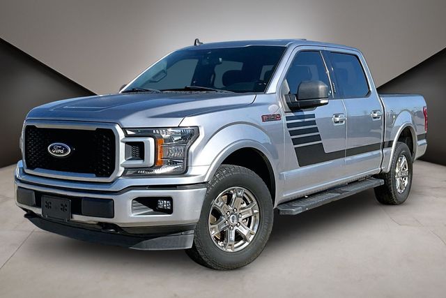 Silver Metallic 2020 Ford F-150 Pickup Truck Four-Wheel Drive Automatic