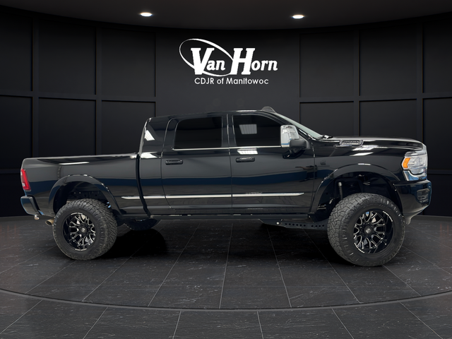 Used 2023 Diamond Black Crystal Pearlcoat Ram Limited image 8