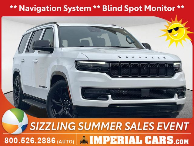Bright White Clearcoat 2025 Jeep Wagoneer SUV / Crossover Four-Wheel Drive 8-Speed Automatic