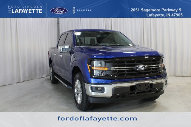Blue Metallic 2026 Ford F-150 Pickup Truck Four-Wheel Drive Automatic