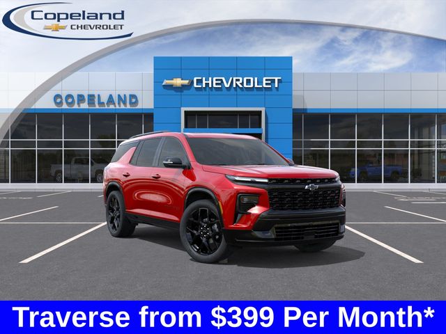 Radiant Red 2026 Chevrolet Traverse SUV / Crossover Four-Wheel Drive 8-Speed Automatic