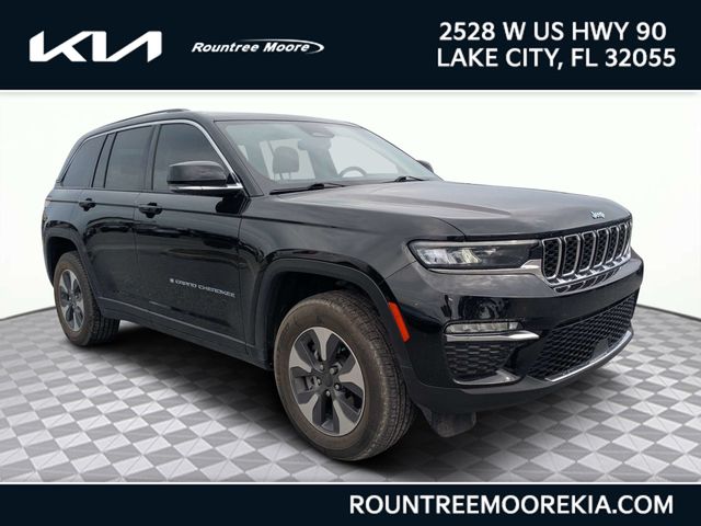 Diamond Black 2022 Jeep Grand Cherokee 4xe SUV / Crossover Four-Wheel Drive 8-Speed Automatic