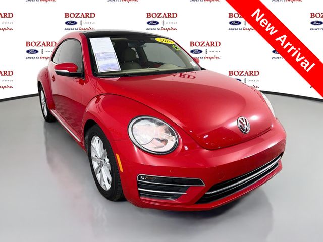 Tornado Red 2018 Volkswagen Beetle Hatchback Front-Wheel Drive 6-Speed Automatic
