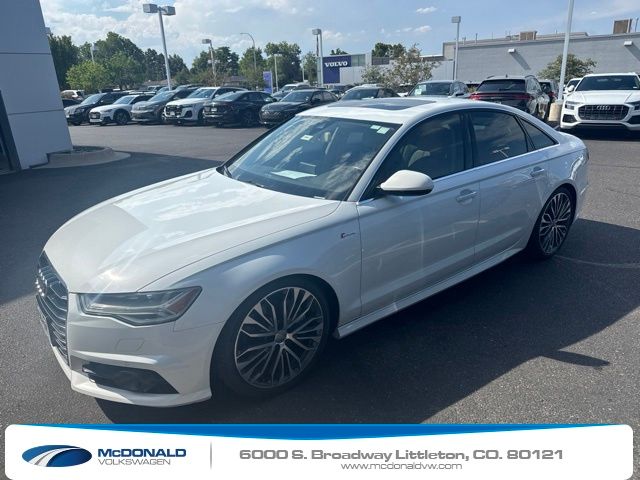 Glacier White Metallic 2018 Audi A6 Sedan All-Wheel Drive 8-Speed Automatic