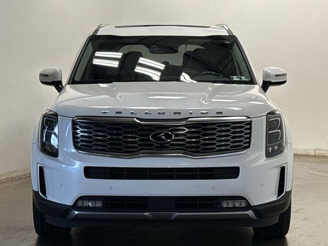 2020 Kia Telluride SX White at Klick Lewis Buick Chevrolet