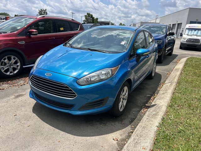 Blue Candy 2014 Ford Fiesta Sedan Front-Wheel Drive 6-Speed Automatic