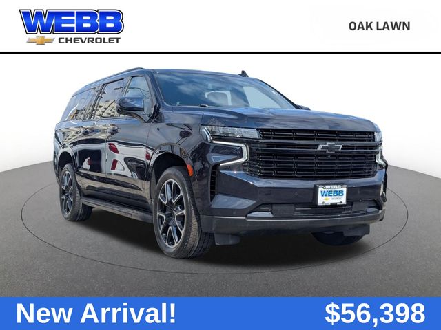 Midnight Blue Metallic 2023 Chevrolet Suburban SUV / Crossover Four-Wheel Drive