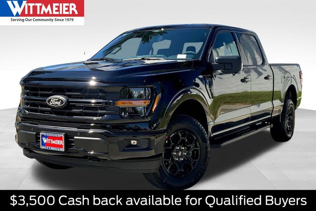 Black Metallic 2026 Ford F-150 Pickup Truck Four-Wheel Drive Automatic