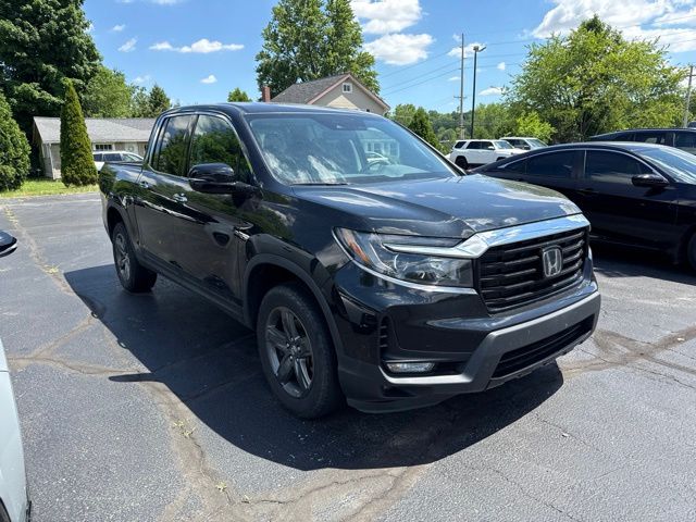 Black 2023 Honda Ridgeline RTL-E AWD Pickup Truck All-Wheel Drive 9-Speed Automatic