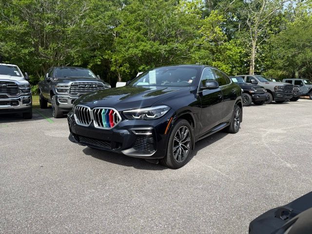 Black Sapphire Metallic 2022 BMW X6 xDrive40i AWD SUV / Crossover All-Wheel Drive 8-Speed Automatic