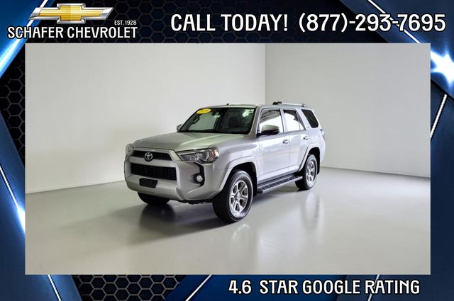 Classic Silver Metallic 2019 Toyota 4Runner SUV / Crossover Four-Wheel Drive 5-Speed Automatic Overdrive