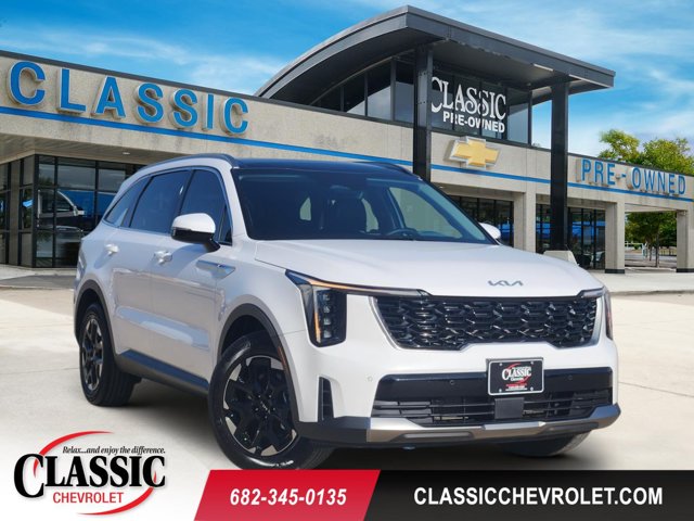 Glacial White Pearl 2025 Kia Sorento SUV / Crossover Front-Wheel Drive 8-Speed Automatic