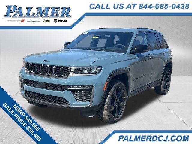 Gray (Steel Blue) 2026 Jeep Grand Cherokee SUV / Crossover Four-Wheel Drive 8-Speed Automatic